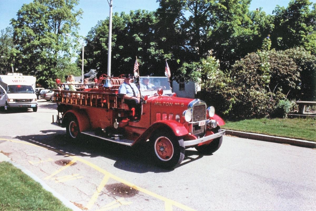 Milton Number 5 Driving down the Street