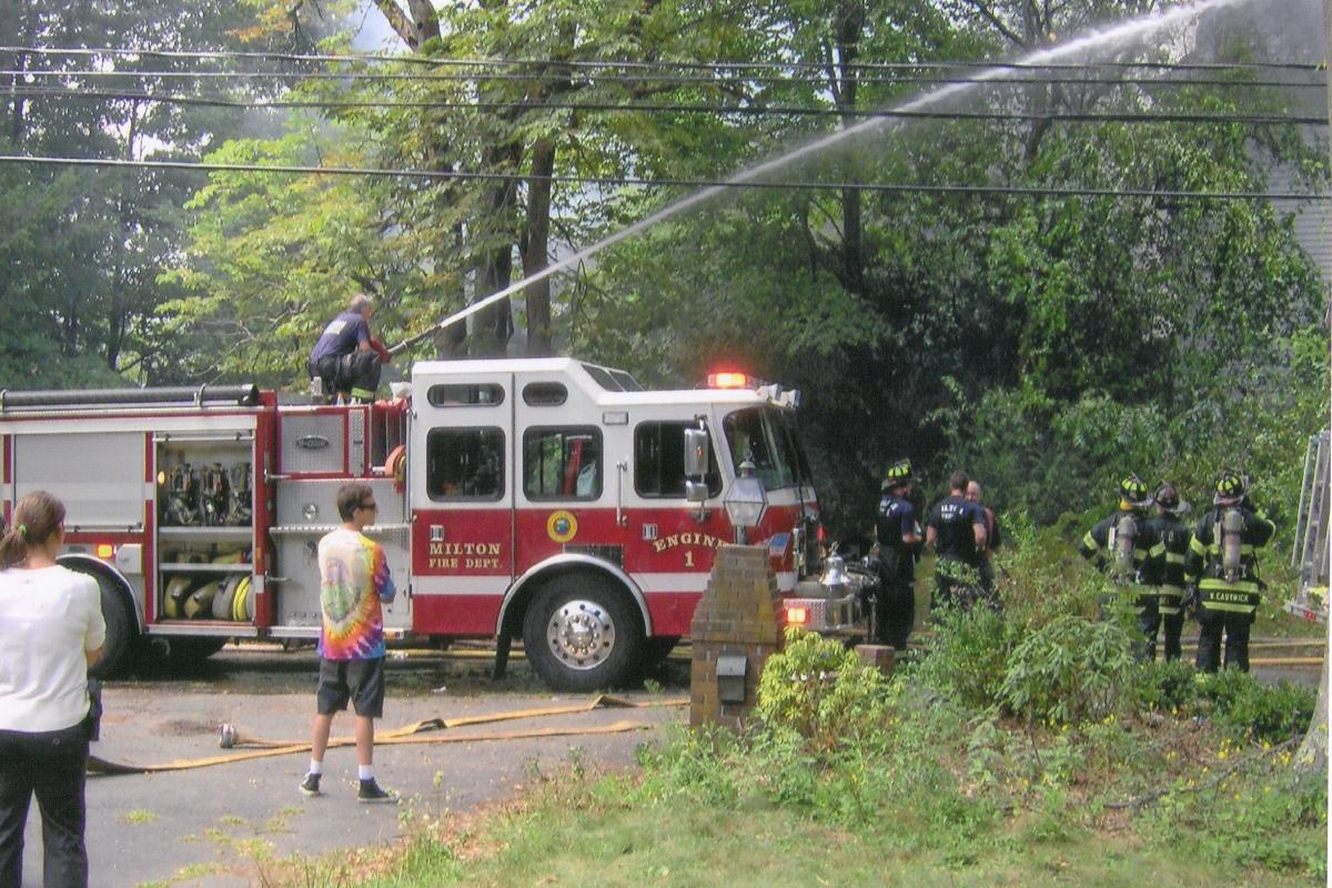 Putting out a Fire From the Fire Apparatus 2