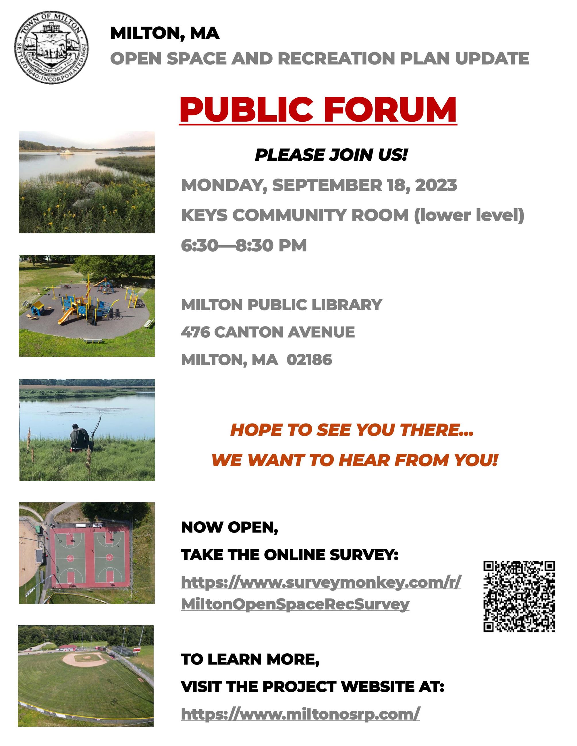 Public Forum 1 Flyer
