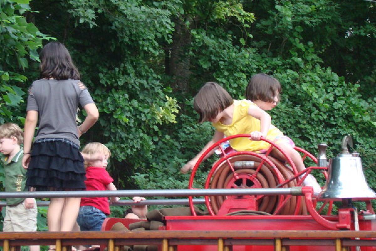 Attendees at National Night Out