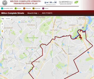 Street Prioritization Plan Map