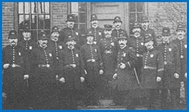Vintage Police Department Staff